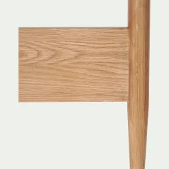 alinea Tête De Lit*Tête de lit en chêne et corde L165cm - Bois clair