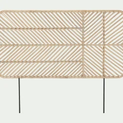 alinea Tête De Lit*Tête de lit en rotin et acier - L150cm Naturel
