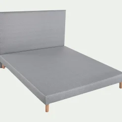alinea Tête De Lit*Tête de lit en tissu L160cm - Gris