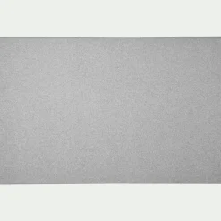 alinea Tête De Lit*Tête de lit en tissu lisse L160cm - perle Gris