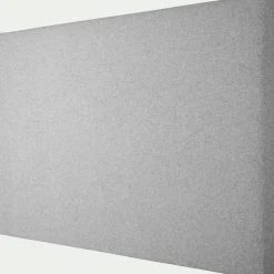 alinea Tête De Lit*Tête de lit en tissu lisse L160cm - perle Gris