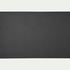 alinea Tête De Lit*Tête de lit en tissu lisse L90cm - couture Gris