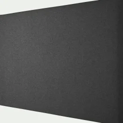 alinea Tête De Lit*Tête de lit en tissu lisse L90cm - couture Gris