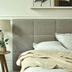 alinea Tête De Lit*Tête de lit en tissu L154xl111cm - Beige