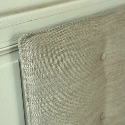 alinea Tête De Lit*Tête de lit en tissu texturé 160cm - écru Beige