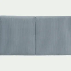 alinea Tête De Lit*Tête de lit en velours côtelé 190cm - niolon Bleu