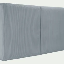 alinea Tête De Lit*Tête de lit en velours côtelé 190cm - niolon Bleu