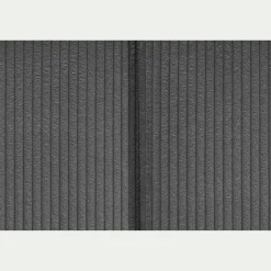 alinea Tête De Lit*Tête de lit en velours côtelé 190cm - anthracite Gris