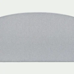 alinea Tête De Lit*Tête de lit galbée en tissu - clair L170cm Gris