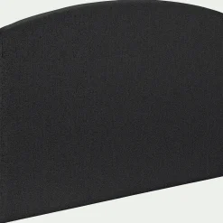 alinea Tête De Lit*Tête de lit galbée en tissu - anthracite L170cm Gris