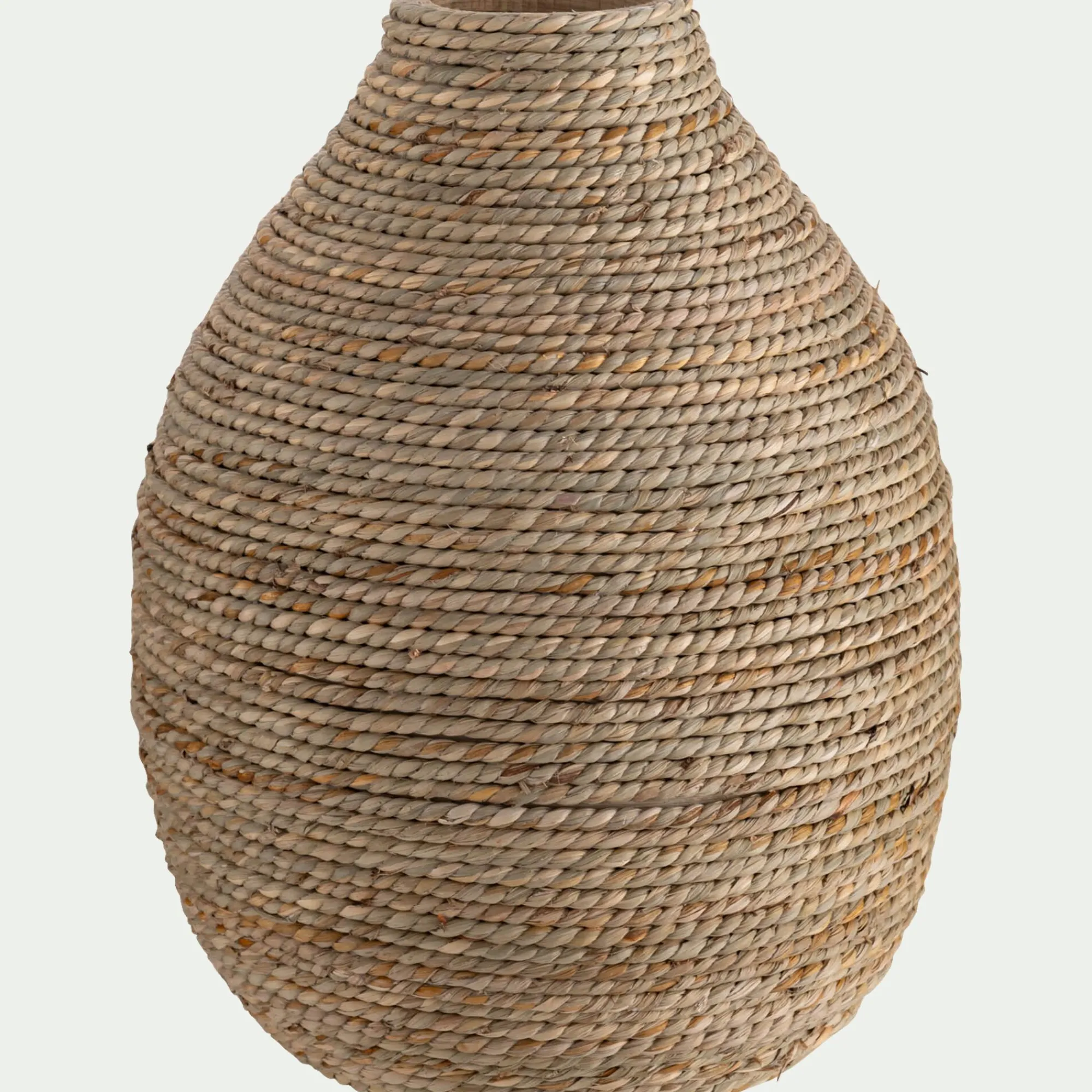 alinea Décoration À Poser|Vase*Vase amphore en jonc de mer H25cm - Naturel