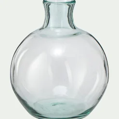 alinea Vase|Vase Et Branchage De Noël*Vase boule en verre recyclé H24cm - Transparent