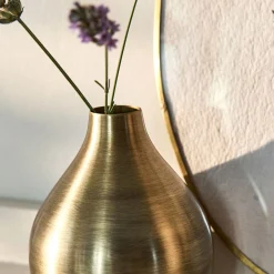 alinea Vase|Vase Et Branchage De Noël*Vase en fer H9cm - Doré