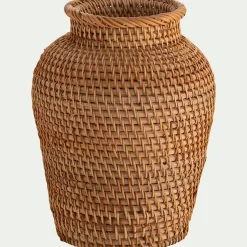 alinea Décoration À Poser|Vase*Vase en rotin H20cm - Naturel