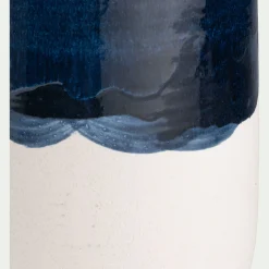 alinea Décoration À Poser|Vase*Vase pichet en faïence H51cm - Bleu