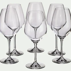 alinea Verre À Pied|Verre À Vin*Verre à pied en verre 36cl - Transparent