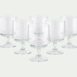 alinea Verre À Pied|Verre À Vin*Verre à vin en verre 22cl - Transparent