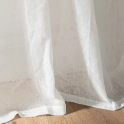 alinea Matelas Enfant|Bureau Enfant*Voilage à œillets en polyester 135x250cm - ventoux Blanc