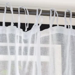 alinea Voilage*Voilage à nouettes en coton 105x250cm - Blanc