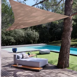 alinea Voile D'Ombrage*Voile d'ombrage triangle 3,6m - alpilles Beige